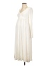 Hatch Solid Ivory Casual Dress Size Sm Maternity (1) - photo 1
