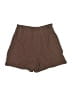 Zara Solid Brown Shorts Size XS - photo 2