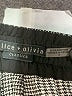Alice + Olivia Houndstooth Gray Casual Pants Size 6 - photo 7