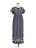 Suzanne Betro Paisley Gray Casual Dress Size XL - photo 1