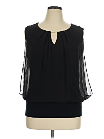 7th Avenue Design Studio New York & Company Sleeveless Blouse (view 1)