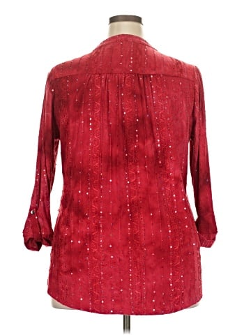 New Directions 3/4 Sleeve Blouse (view 2)