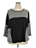 Cato Black 3/4 Sleeve Top Size 18 - photo 1