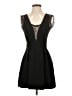 BCBGeneration 100% Polyester Black Cocktail Dress Size 0 - photo 1