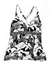 Coco Reef Print Black Swimsuit Top Size XL - photo 1