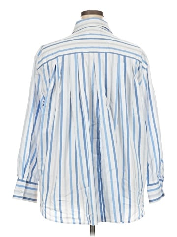 Lane Bryant Long Sleeve Button-Down Shirt (view 2)