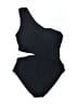 MICHAEL Michael Kors Solid Black One Piece Swimsuit Size 14 - photo 1