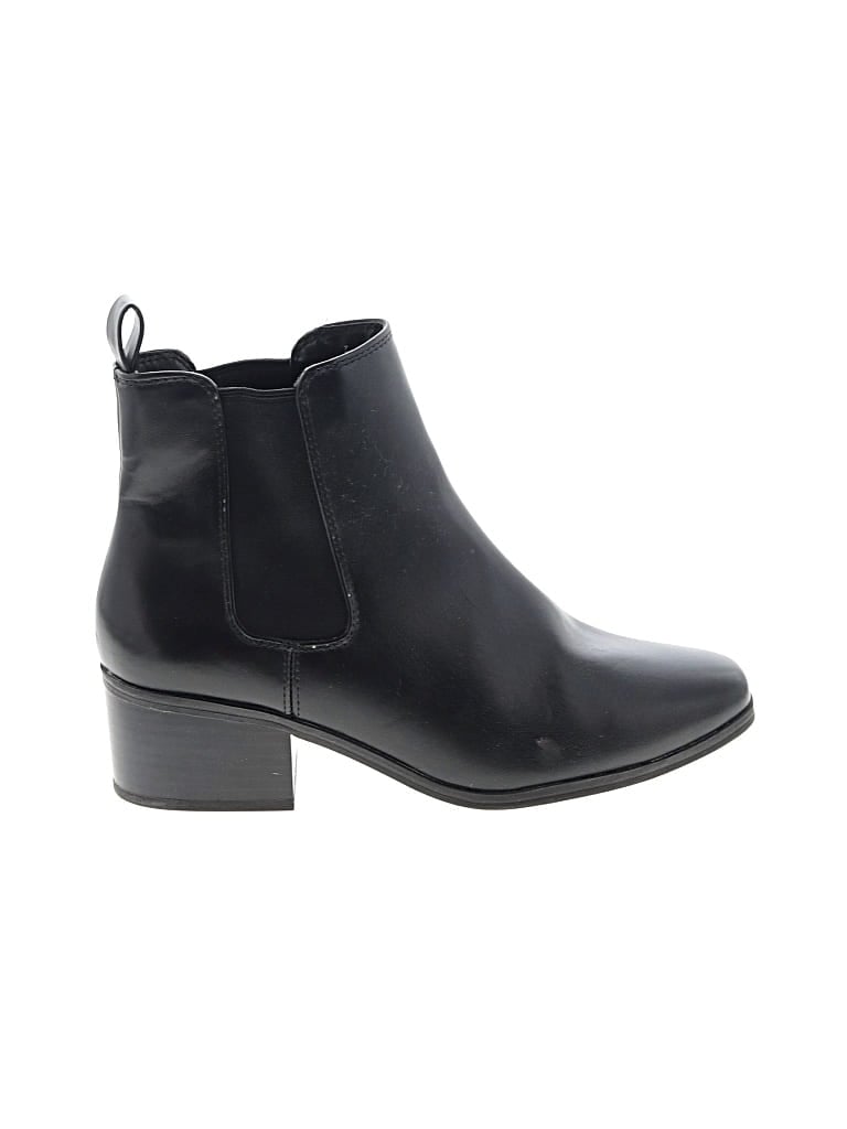 Pre-owned A New Day Ankle Boots In Black