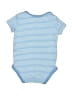 Puma Stripes Blue Short Sleeve Onesie Size 6-9 mo - photo 2