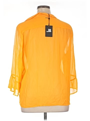 DKNY 3/4 Sleeve Blouse (view 2)