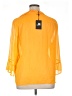 DKNY 100% Polyester Orange 3/4 Sleeve Blouse Size XL - photo 2