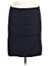 Helmut Lang Solid Black Casual Skirt Size L - photo 1