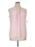 Kasper Pink Sleeveless T-Shirt Size XL - photo 1