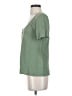 Sézane Green Short Sleeve Henley Size S - photo 5