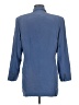 Moda International 100% Silk Blue Silk Blazer Size 6 - photo 2
