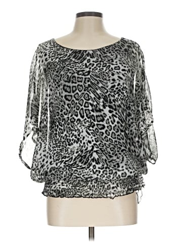 New Directions 3/4 Sleeve Blouse (view 1)