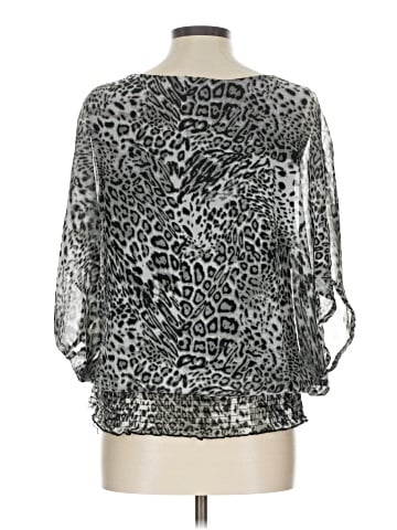 New Directions 3/4 Sleeve Blouse (view 2)