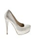 Aldo Metallic Silver Heels Size 7 - photo 1