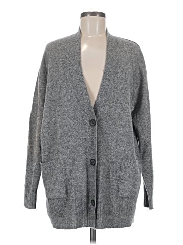 Aqua Cashmere Cardigan (view 1)