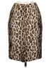 Peter Nygard Animal Print Brown Casual Skirt Size 4 - photo 2