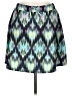 Tehama Print Teal Casual Skirt Size L - photo 1