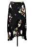 Leith Floral Black Casual Skirt Size M - photo 1