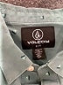 Volcom Polka Dots Teal Short Sleeve Button-Down Shirt Size 6 - photo 3
