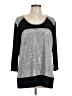 Bali Silver 3/4 Sleeve Top Size L - photo 1