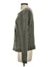 Lucky Lotus 100% Cotton Animal Print Gray Pullover Sweater Size S - photo 5