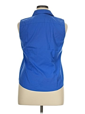 Talbots Sleeveless Button-Down Shirt (view 2)
