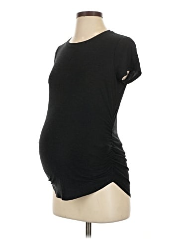 Beyond the Bump by Beyond Yoga Short Sleeve T-Shirt (view 1)