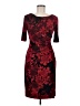 Connected Apparel Burgundy Cocktail Dress Size 6 - photo 1