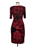 Connected Apparel Burgundy Cocktail Dress Size 6 - photo 2