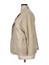 Chico's 100% Linen Metallic Gold Blazer Size XL (3) - photo 5
