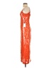 1.State 100% Polyester Orange Cocktail Dress Size 2 - photo 5
