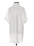 Unbranded 100% Polyester Solid White Short Sleeve Blouse Size S - photo 2