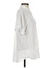 Unbranded 100% Polyester Solid White Short Sleeve Blouse Size S - photo 4