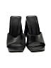 Forever 21 Black Sandals Size 7 (wide) - photo 2