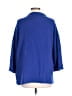 JM Collection 100% Wool Blue Wool Cardigan Size L - photo 2