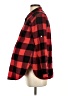 Gap - Maternity 100% Cotton Checkered-gingham Red Long Sleeve Button-Down Shirt Size XS Maternity - photo 5