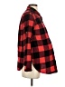 Gap - Maternity 100% Cotton Checkered-gingham Red Long Sleeve Button-Down Shirt Size XS Maternity - photo 4