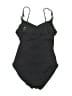MICHAEL Michael Kors Solid Black One Piece Swimsuit Size 6 - photo 2