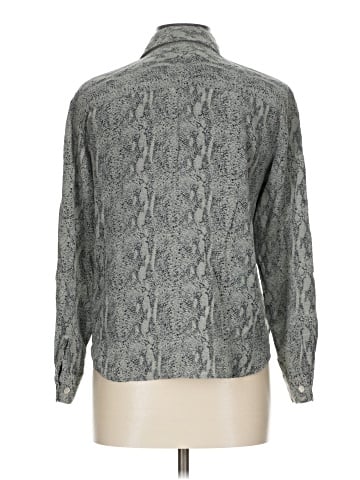 Spenser Jeremy Long Sleeve Silk Top (view 2)