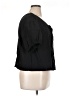 Everlane 100% Cotton Black Short Sleeve Blouse Size XL - photo 4
