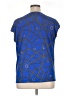 MICHAEL Michael Kors Blue Sleeveless Blouse Size XL - photo 2