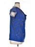 MICHAEL Michael Kors Blue Sleeveless Blouse Size XL - photo 4