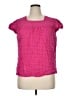 Westbound Pink Short Sleeve Top Size 16 - photo 1