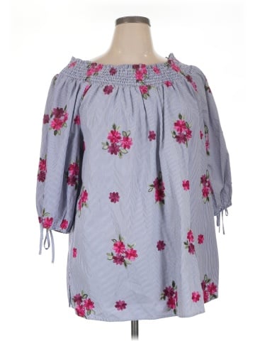 Melissa Paige 3/4 Sleeve Blouse (view 1)