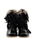 Just Fab Black Rain Boots Size 7 1/2 - photo 2