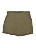Fig Solid Green Khaki Shorts Size 6 - photo 1